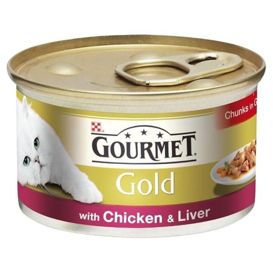 Picture of Gourmet Gold Chunks in Gravy Chicken & Liver